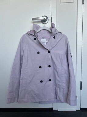Aigle Purple Windbreaker Jacket